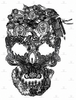 Lace Skull Black Copia Con Marca De Agua Image